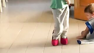 Dancing with high heels