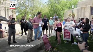 Jewish students grapple with how to respond on campus to pro-Palestinian protests.