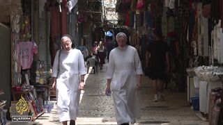 Preparing for Orthodox Easter_ Palestinian celebrations overshadowed by war.