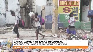 Gangs in Haiti launch attacks in capital_ Violence follows appointment of new PM.