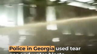 Georgia police break up protests against ‘foreign agents’ bill.