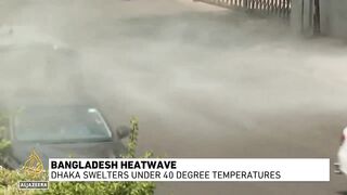 Bangladesh heatwave_ Dhaka swelters under 40°C temperatures.
