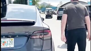 which model does Elon musk use_ #tesla #modelx #luxurycars