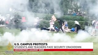 US university protests spread amid growing calls to end Gaza war.