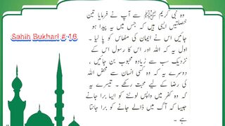 Sahih Bukhari # 16