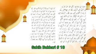 Sahih Bukhari # 18