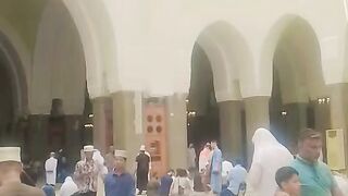 مسجد قبا اندرونی حصہ مدینہ منورہ