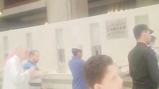 مسجد قبا شفا والا اب زمزم پانی