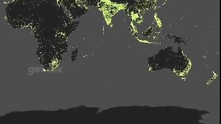Map of all steam users