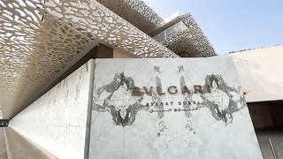 Bvlgari Resort Dubai, 5-Star Luxury Hotel, $5,000 Junior Suite (full tour in 4K)