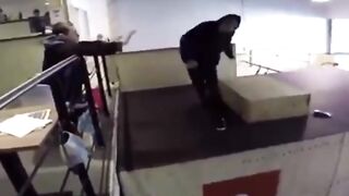 he will fall, oh no no