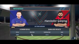 Real Cricket 24 IPL Auction Gameplay: RCB Vs LSG Match Highlights 2024 | Real Cricket 24 New Update