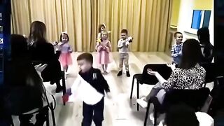 This girl does not have a mother, her father has come as a mother