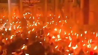 СВЕЩЕННИЯТ ОГЪН В ЙЕРУСАЛИМ