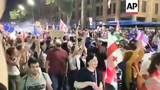 Georgians protest in Tbilisi over divisive draft law dubbed the foreign agent bill