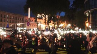 Thousands join fresh rally against Georgia 'foreign influence' bill | AFP