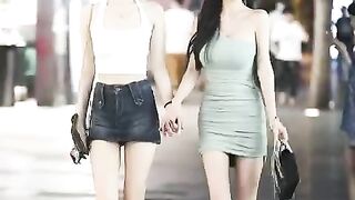 #Perfect Body # Long Legs, Fashion Street Shooting