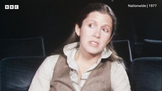 Carrie Fisher on why Star Wars was 'low-budget' | BBC News
