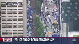 New crackdowns on pro-Palestinian protests and encampments