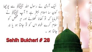 Sahih Bukhari # 28
