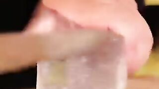 Omg ice cutting