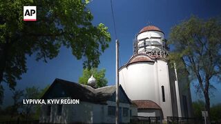 Damaged in war, vibrant church in Ukraine rises as symbol of country's faith and culture.