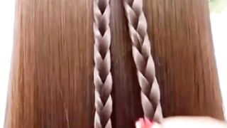 Party hair style.