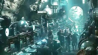Techno cyborg party