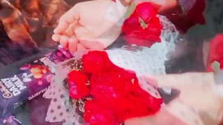 Couple celebrate Valentine| loving moments