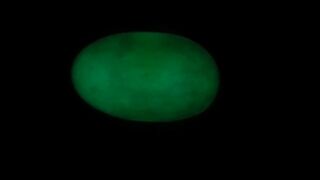 The strange phosphorescent stone