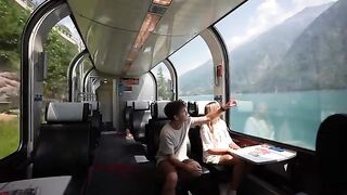 We Took The Worlds Most Beautiful Train Ride (The Bernina Express Pass from Italy to Switzerland)