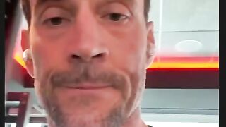 CM Punk is currently trapped at the WWE Headquarters (from Punk's Instagram)