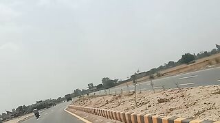 The road travel from Gujranwala to kot sarwar