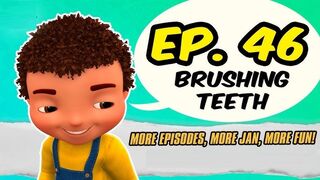 Jan Cartoon in Urdu __ Brushing Teeth __ Official Cartoon Remastered __ S01 E46