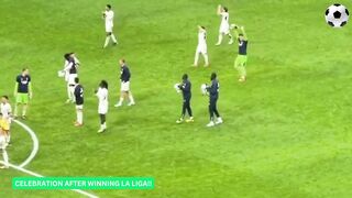 Real Madrid Players Crazy 36th La Liga Title Celebrations 2024!