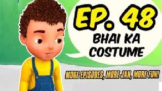 Jan Cartoon in Urdu __ Bhai Ka Costume __ Official Cartoon Remastered __ S01 E48