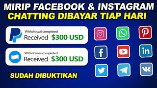 MAKE MONEY ONLINE : Mirip Facebook Dibayar DANA dan PAYPAL $300 hanya Chatting - Aplikasi Penghasil Uang Tercepat 2024.