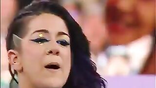 Bayley is on TOP OF THE WORLD! #WrestleMania