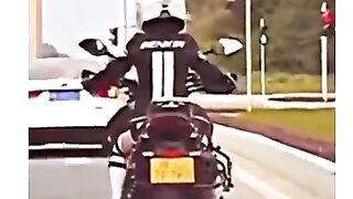 Short Leg ???? Person Drive Bike ????