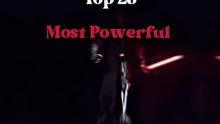 Top 25 Most Powerful Sith