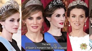 Incredible Collection of Tiaras As Seen on the Queen of Spain!