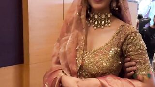 Sonam bajwa bridal look