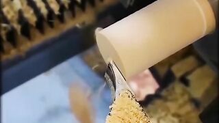 Satisfying wood work and paint|ASMR