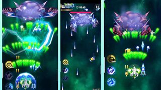 Galaxy Attack: Space Shooter | Campaign Mode Level 40.3 |New Mini Boss 40 Review |By Celarosh Gaming