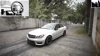 AMG C63 Drift (Nine Elms South London) | Assetto Corsa