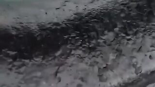 NOPE imagine being a boat down there
