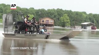 Texas floods_ Hundreds rescued as waters continue rising in Houston.