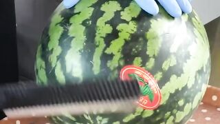 Watermelon cutting