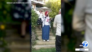 Gaza protesters disrupt UC Berkeley dean's party, triggering responses over free speech - VIDEO