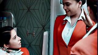 Air Hostess ne blue ring churaliya --
